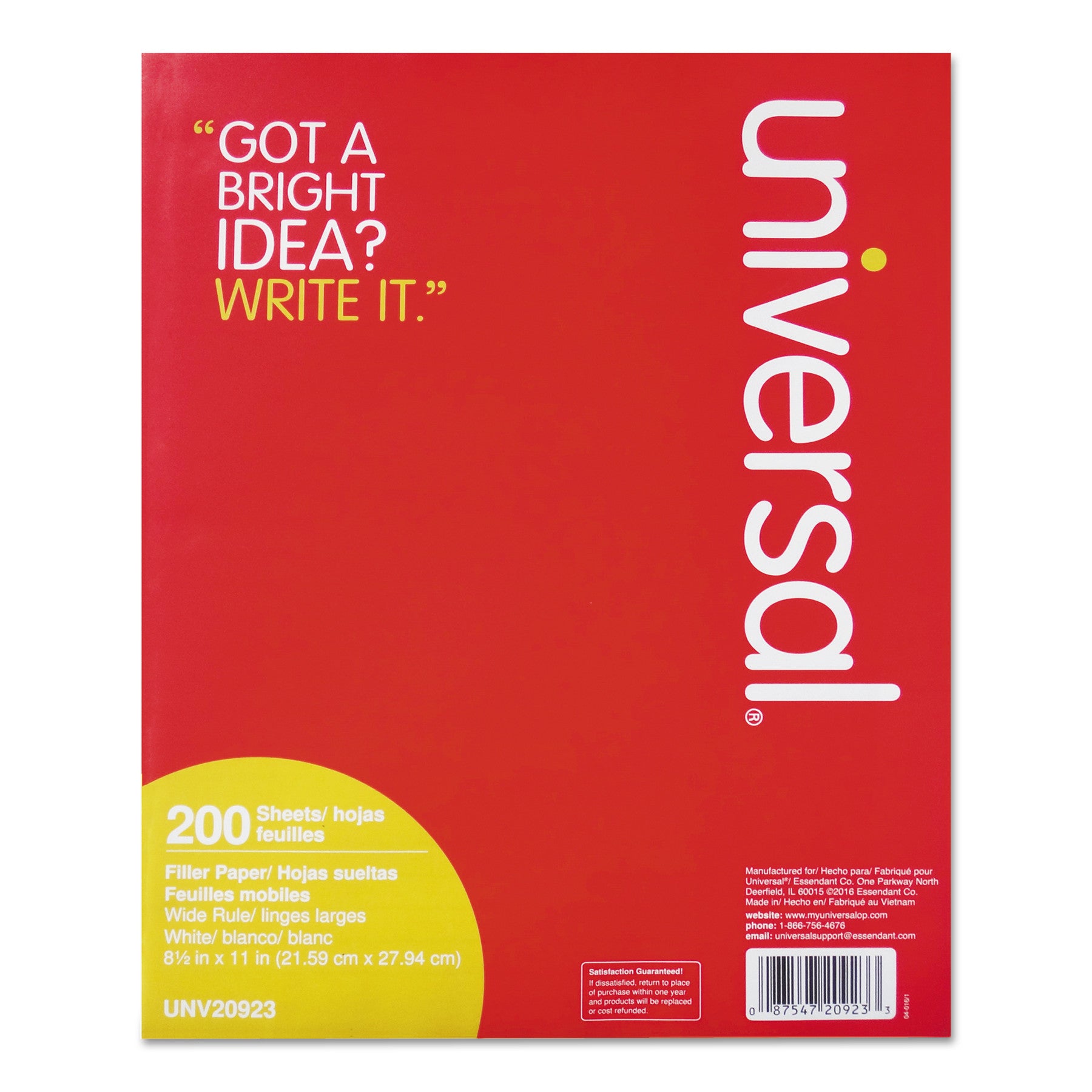 UNVUNV20923