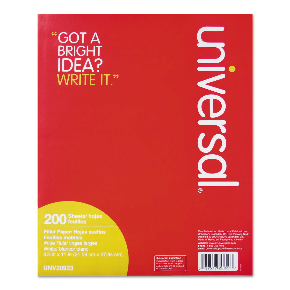 UNVUNV20923